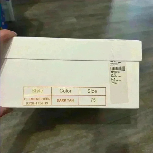 RAYE Tan Strappy Heels - Picture 3 of 7